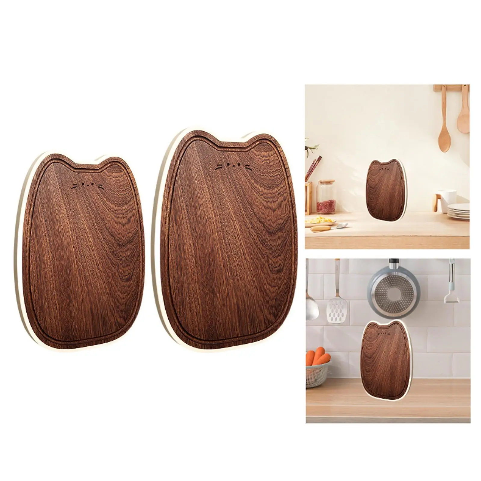 

Wooden Kitchen Cutting Board Charcuteries Board Easy to Clean Kitchen Baking