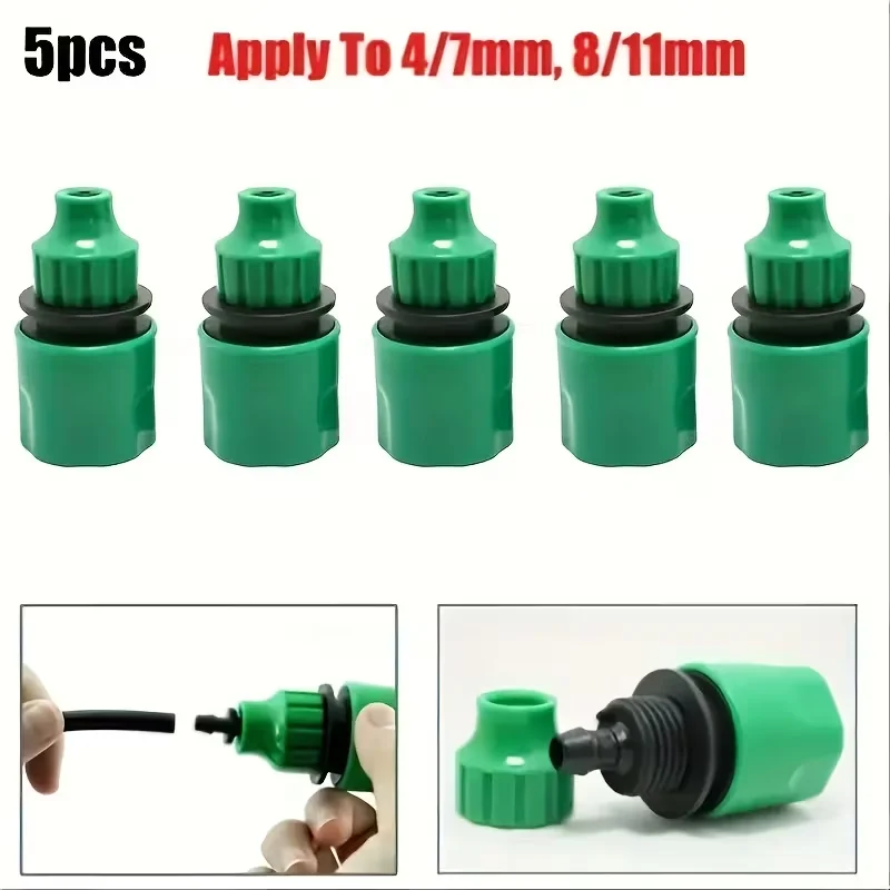 5/2Pcs 4/7&8/11mm Plastic Quick Connectors | 1/4&3/8