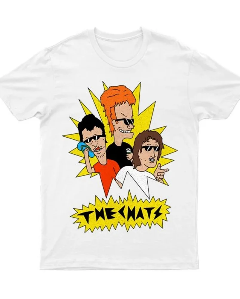 

NEW The Chats band T-shirt white Unisex cotton Tee all sizes S-5XL