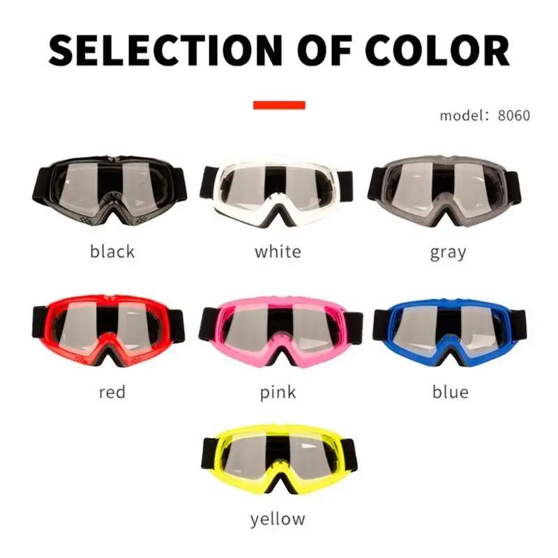 

Sports Glasses Motocross Goggles Skiing Riding Eyewear for Kid Child Teen Motorcycle Sunglasses Windproof Glasses