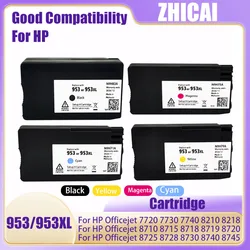 Compatible con cartucho de tinta hp953 953XL 953 para HP 7740 7720 7730 8210 8218 8710 8715 8718 8719 8720 8725 8728 8730 8740