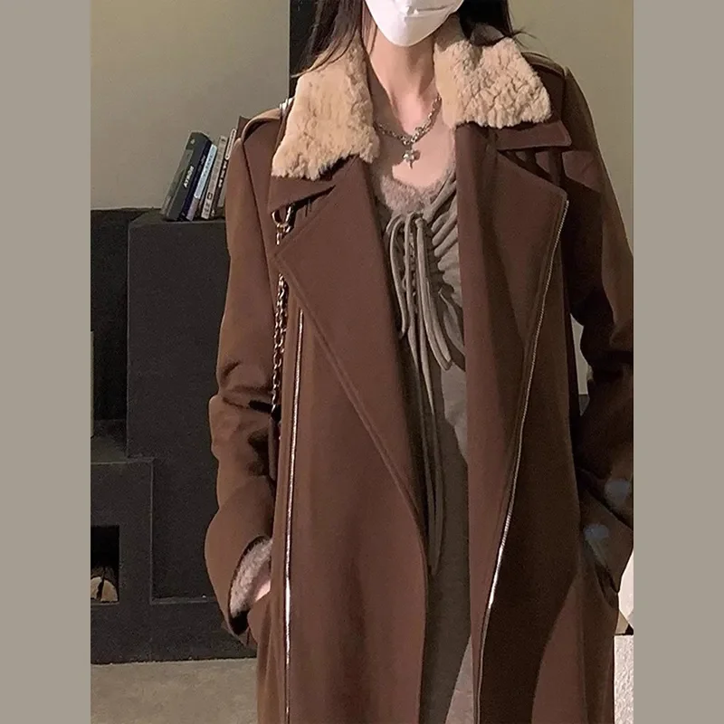 Paired With a Coat and Paired With a Base Dress Children's Spring Autumn 2024 New Style Loose Small High-end Elegant Long Skirt