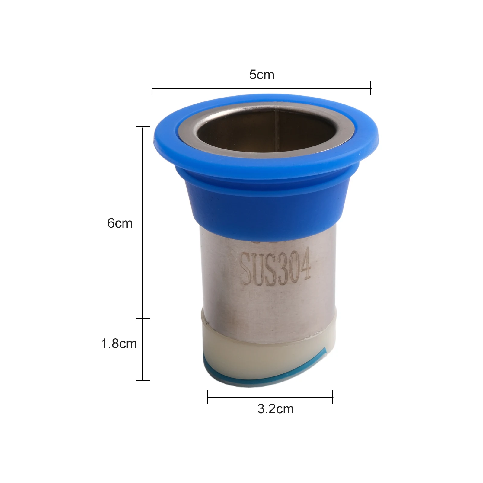 Bathroom Sink Extension Pipe Extension Tube Drain Core Automatic Closure Convenient Installation Hygienic Environment