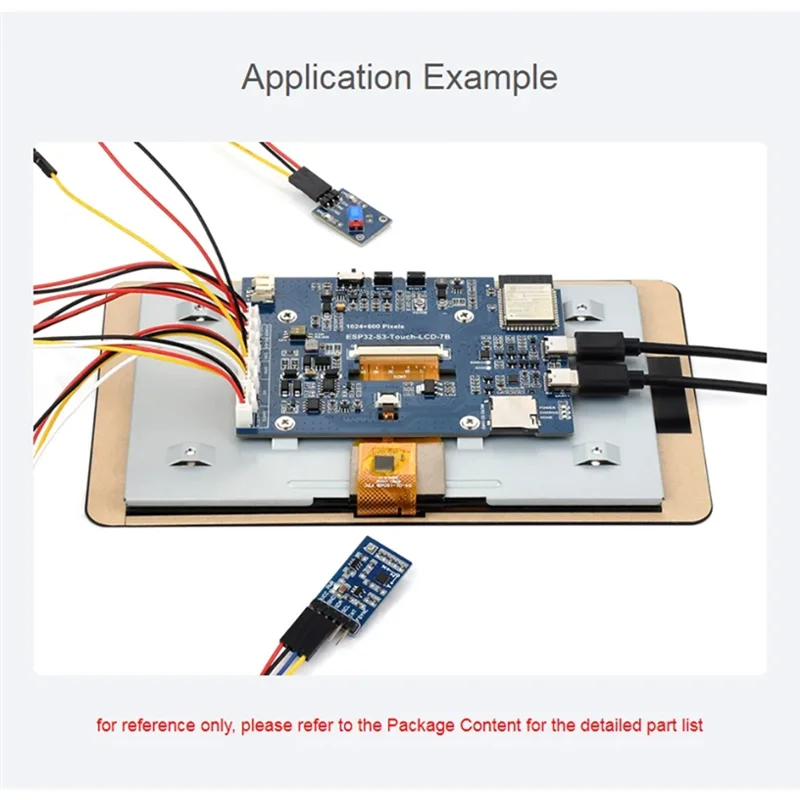 ELECT-Промышленная макетная плата, емкостный экран, макетная плата для Wi-Fi BLE, Arduino, для 1024X 600, 32 бит, LX7 Dual-Cor