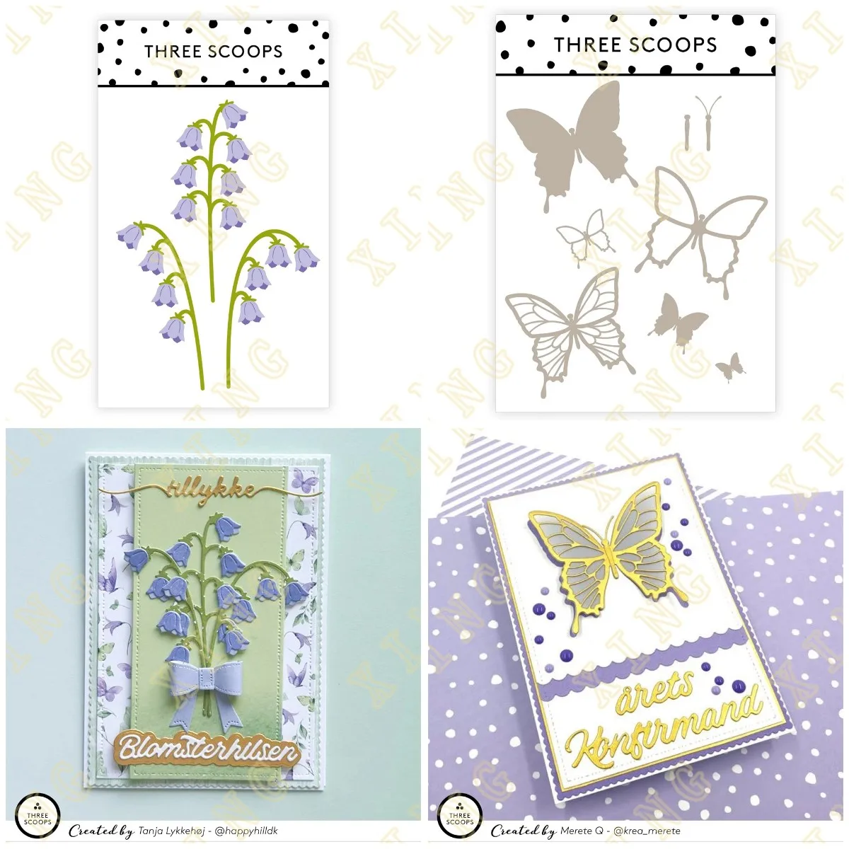 2024 New Tinkerbell Flowers Omerbirds Metal Cutting Dies Scrapbook Diary Decoration Stencil Embossing Template DIY Greeting Card