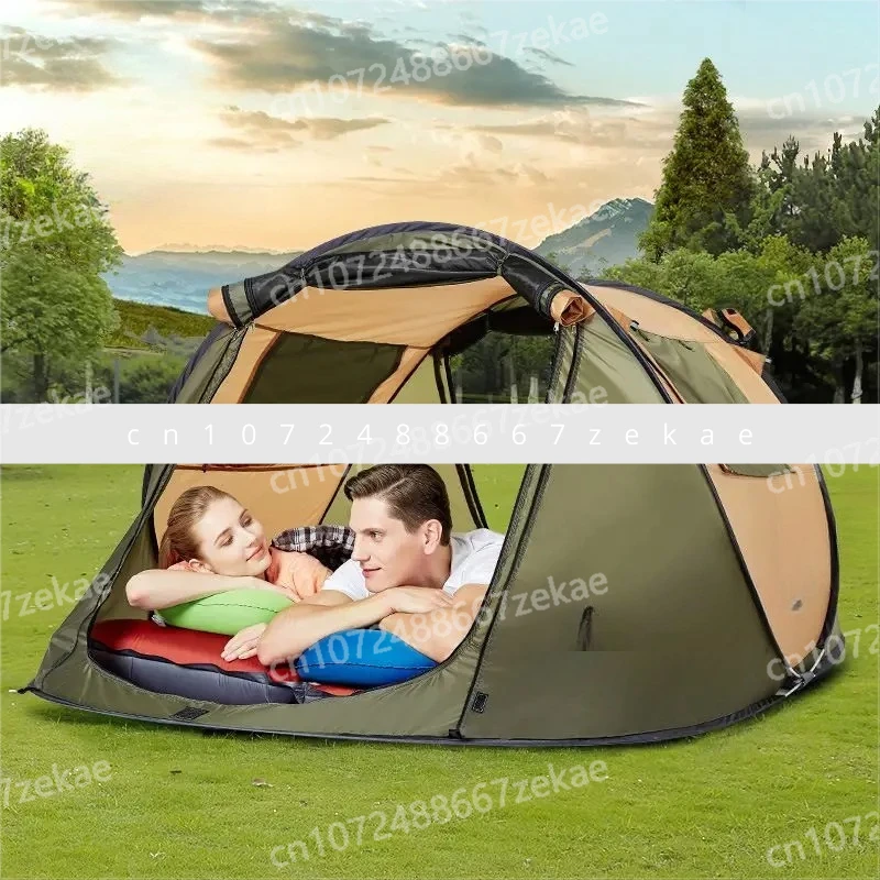 Fully Automatic Pop-up Car, Autonomous Driving, Hiking, Mountaineering, Outdoor Camping Tent for 2-3 People