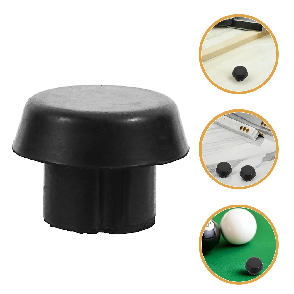 

5Pcs Billiard Cue Bottom Protection Pad Fit Sleek Appearance Reliable Durability Pool Table Accessories