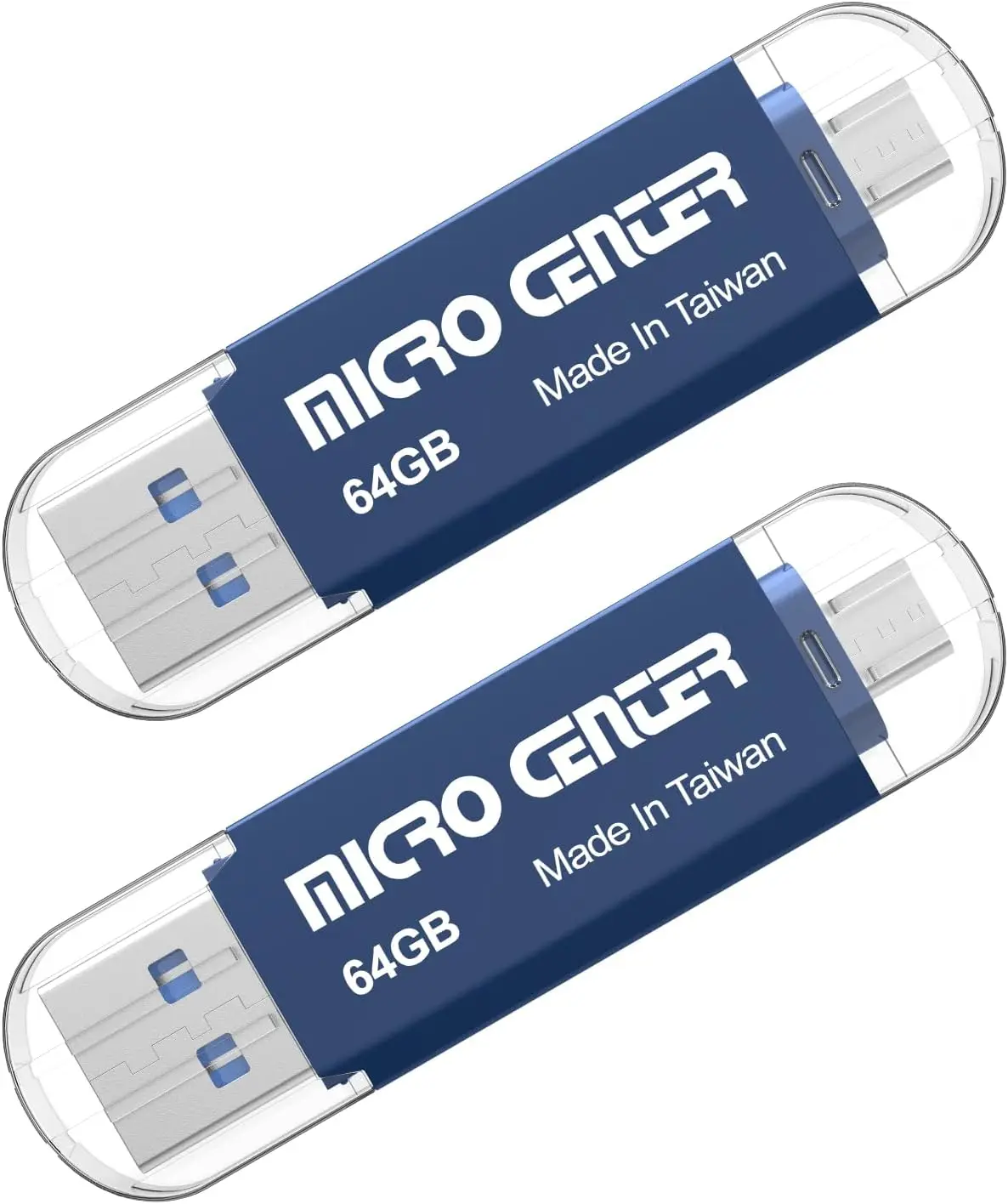 

Флеш-накопитель USB 3.0 с двумя разъемами Type-C и A, 64 ГБ, скорость до 100 МБ/с, совместимость с OTG для Android, ПК, MacBook, планшетов