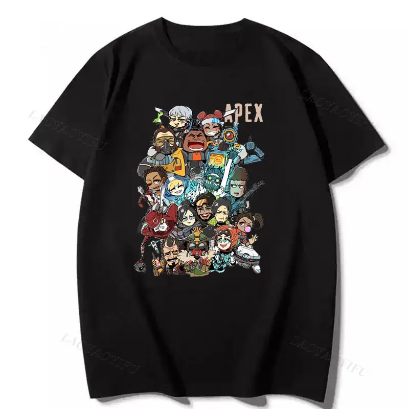 تي شيرت Ropa De Mujer Apex Legends Game تي شيرت رجالي ملابس رسمية-website Camisetas جرافيك تي شيرت عتيق جديد في بلايز وتيز #1