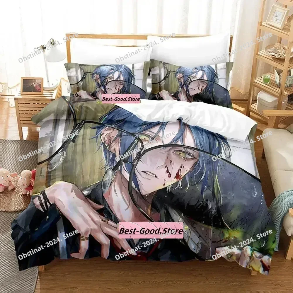 2023 Hex Haywire Bedding Set Printed Bed Set With Pillowcase Bed Duvet Cover Soft Single Double Queen Super King Size Bedroom