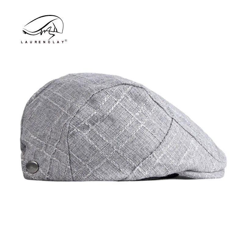 Men Women Cotton Flat Cap Summer Scally Ivy Gatsby Newsboy Beret Driver Cabbie Hunting Ivy Hat