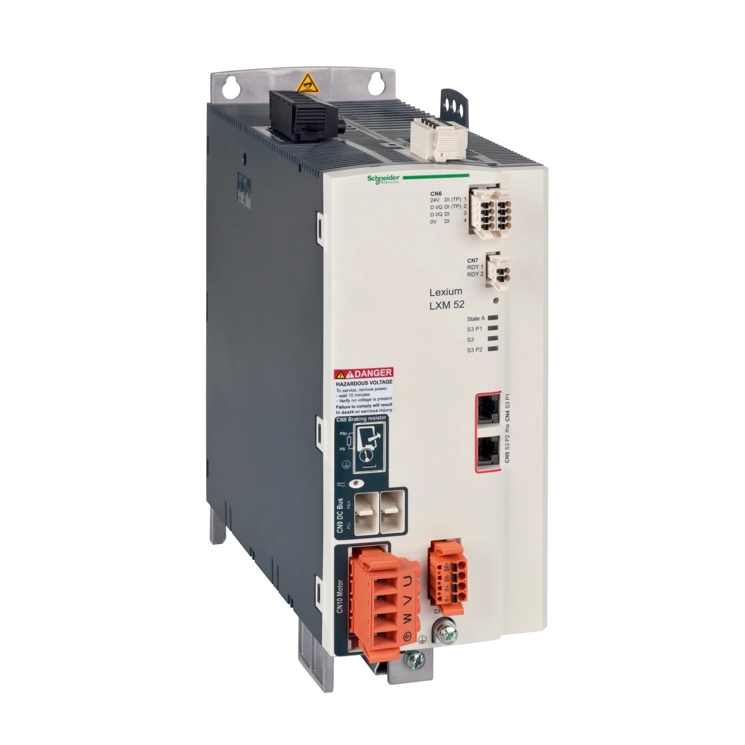 

Electric Servo Drives Motors Lexium 52 Motors LXM52 single drive 24A/72A LXM52DD72C41000