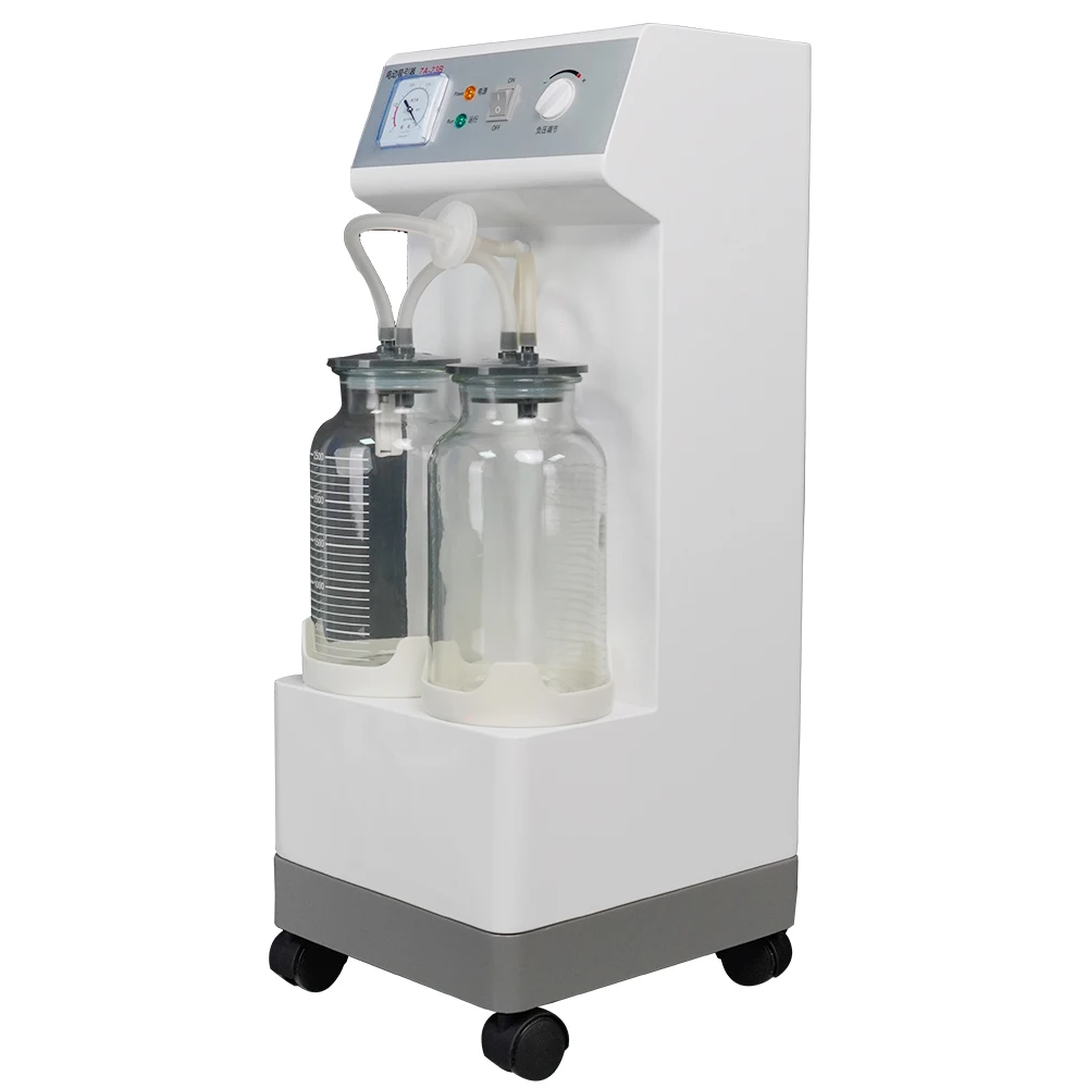 

High Quality Mobile Electric Sputum Suction Device Machine for Hospital Surgical Instrument