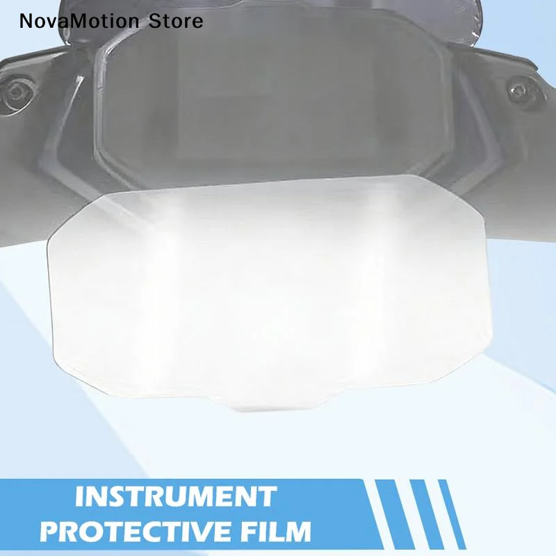 [NM]1Pcs AEROX V3 Ceramic Screen Protector Black/Clear Speedometer Gauge Protector[NM]