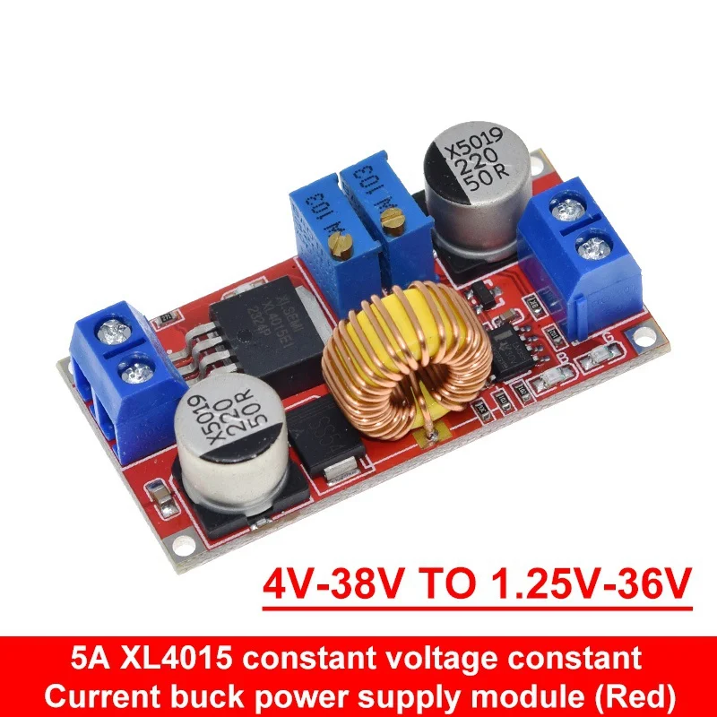 XL4015 5A Dc Naar Dc Cc Cv Lithium Batterij Step Down Opladen Board Led Power Converter Lithium Charger Step Down module XL4015 E1