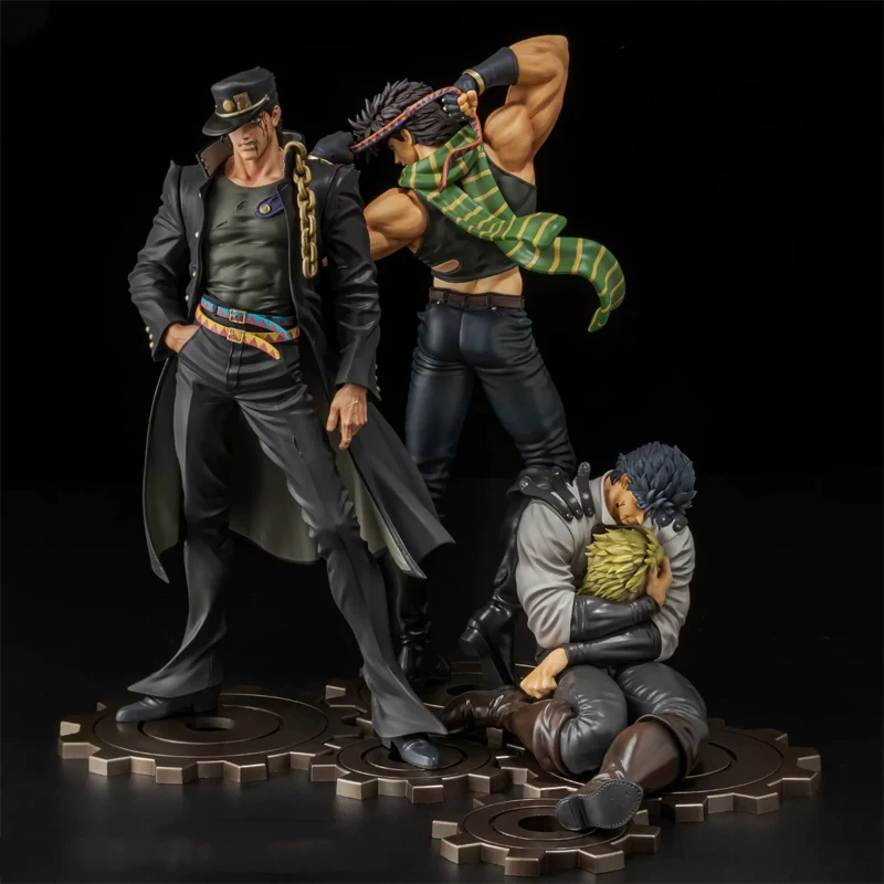 30cm JoJo's Bizarre Adventure Joseph Joestar figura de Anime Jojo no Kimyou na Bouken Jotaro Kujo figura de acción modelo muñeca Juguetes