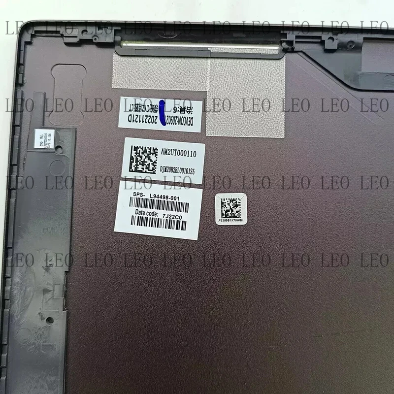 HH  L94498-001 For HP Envy X360 13-AY Rear Lid Top Back Cover Brown LCD Hinges Case