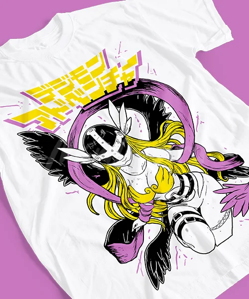 

T-shirt UNISEX DIGIMON ANGEWOMON POSICIÓN BATALLA