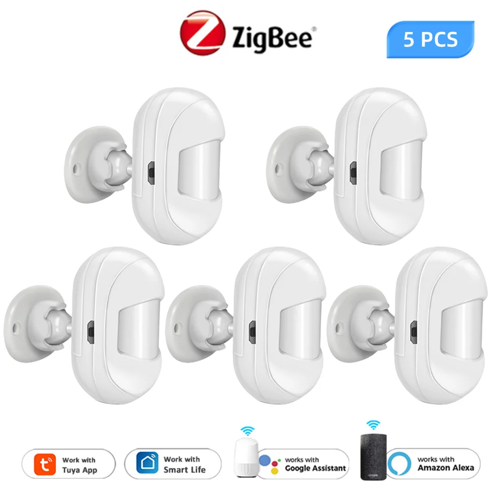 

Tuya Zigbee Motion Sensor PIR Infrared Presence Sensor 220V Home Alarm Human Body Detection For Smart Life Alexa Google Home