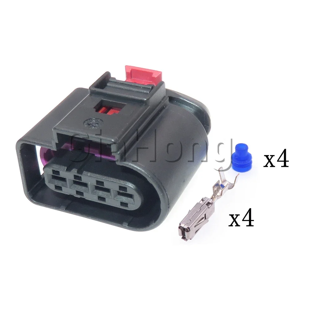 1 Set 4 Ways 8K0 971 994 A Auto Connector for VW Audi 8K0971994A AC Assembly Car Electric Wire Waterproof Socket