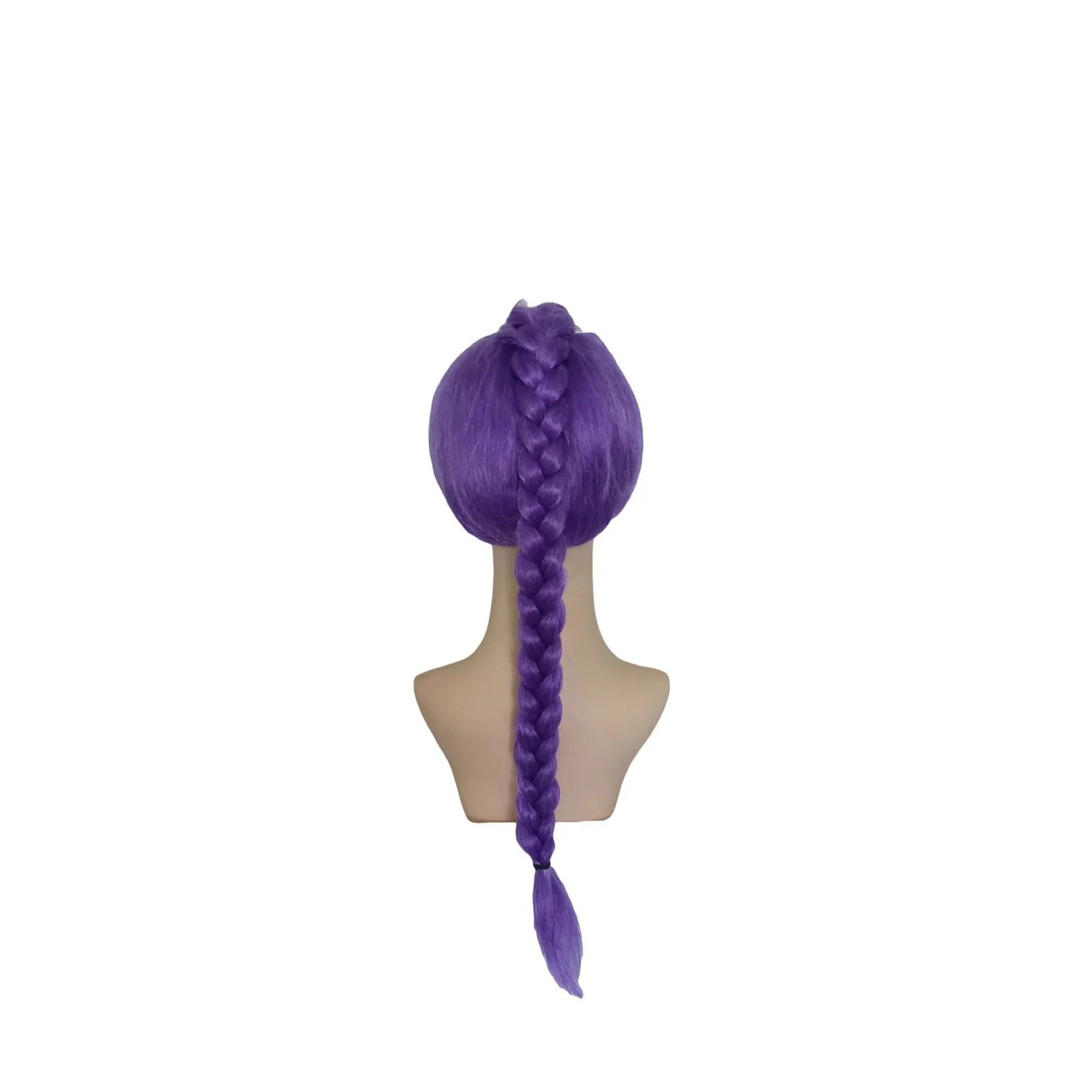 Peluca de Cosplay púrpura Rumi para cazadores de demonios KPOP, pelo sintético resistente al calor, uso diario, regalo de juego de rol para fiesta de Halloween