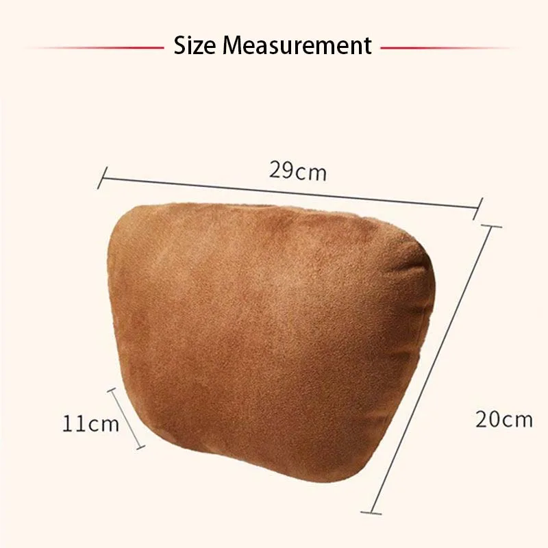 High end suede headrest, neck pillow, car waist support, handmade tool