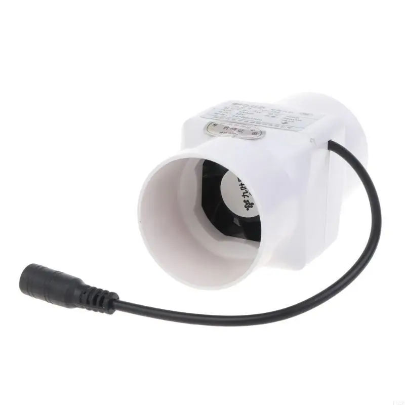 12V Adjustable Speed 2 Inch 50mm Ventilation Exhaust Extractor Blower