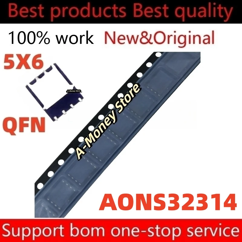 

(10pcs)AON32314 AO32314 32314 AONS32314 QFN-8