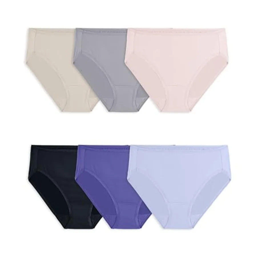 

Women's Lightweight Microfiber Underwear, Smooth Under Clothes, Available in
