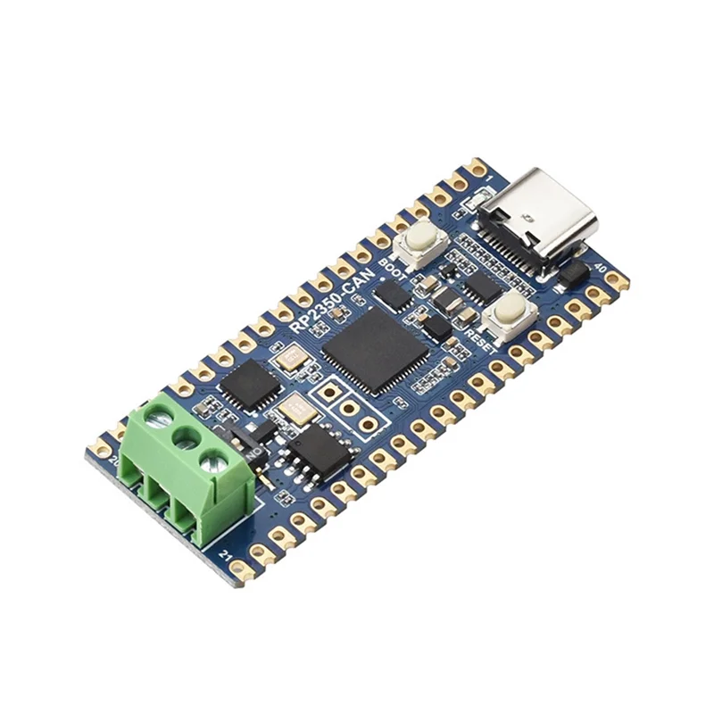 

Плата разработки микроконтроллера Raspberry Pi Pico на базе чипа RP2350, плата разработки CAN RP2350 — ABIU