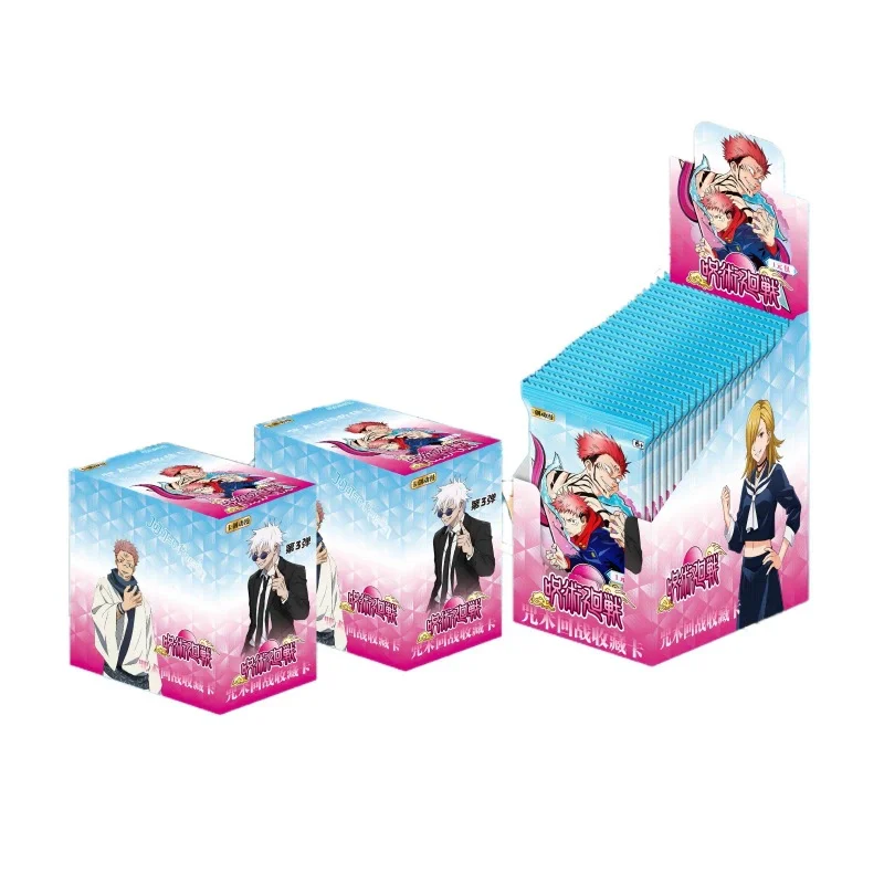 Jujutsu Kaisen Sammelkarten Booster Box, Premium Anime TCG mit Yuji, Megumi & Satoru Gojo Charakteren – Detail 5
