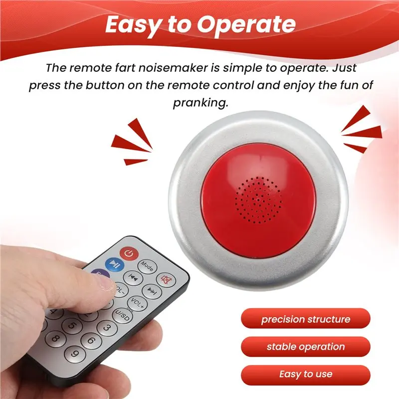 2025 Trend Fart Machine With Remote Fart Noise Maker Machine With 50 Different Realistic Sounds Portable Wireless Controlled - view 5
