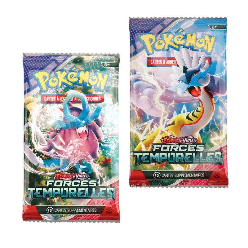 360Pcs French Pokémon TCG: Scarlet & Violet Temporal Forces Booster Box Pokemon Cards 36 Pack Box