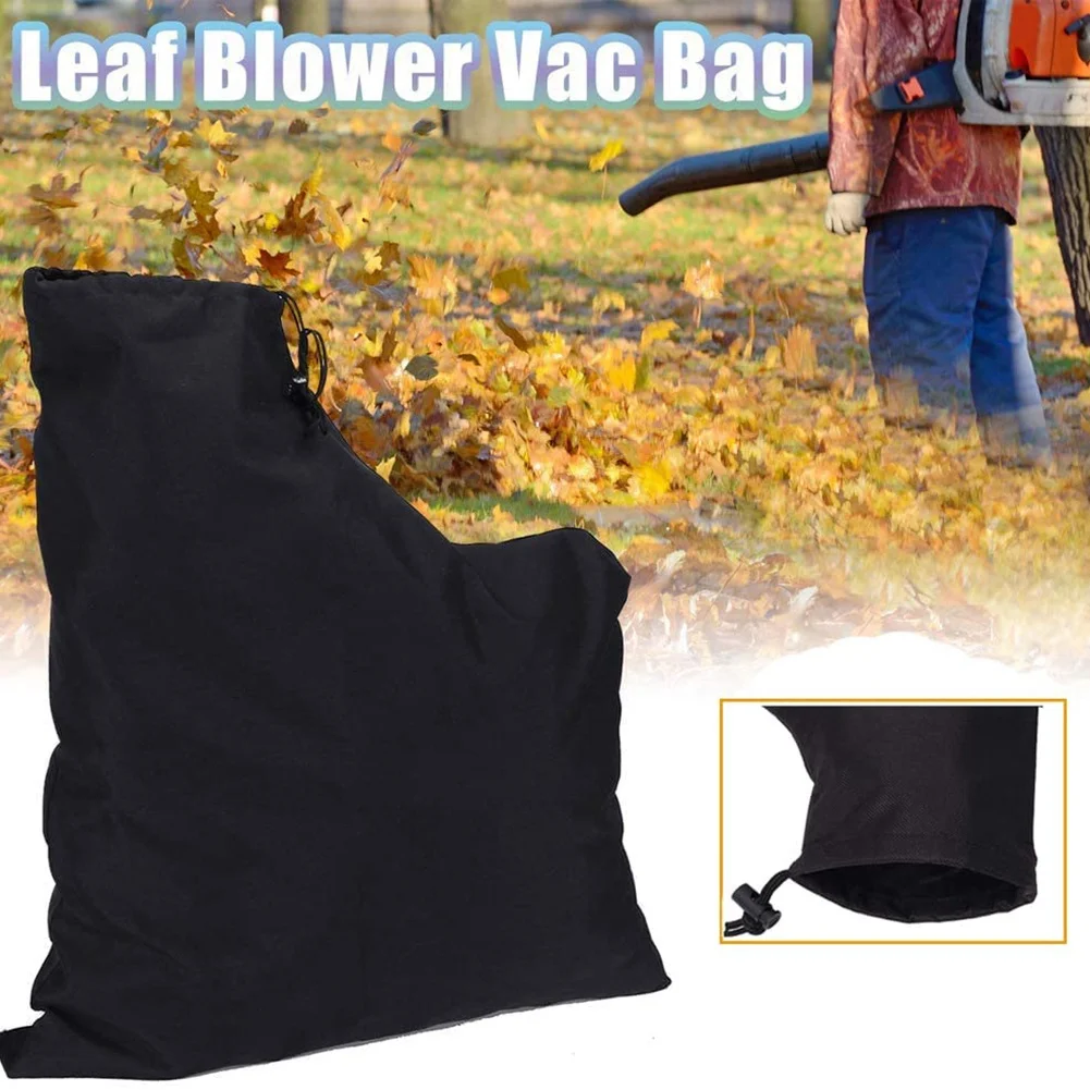 Sacchetto per soffiatore per foglie Sacchetto per aspirapolvere per soffiatore per foglie con fondo con cerniera Raccogli foglie per prato da giardino Adatto per soffianti Aspirapolvere
