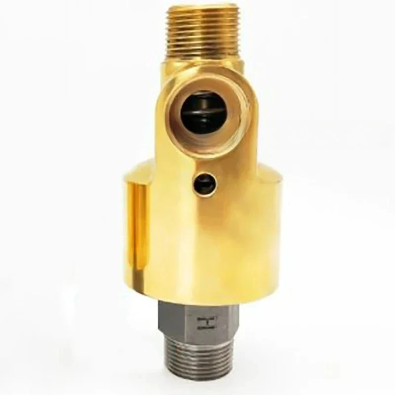 

2021 New 1pc Rotary Joint For Internal Mixer Hydraulic Equipment Coating Swivel Coupling Hose Connector Rotation Union Two-way