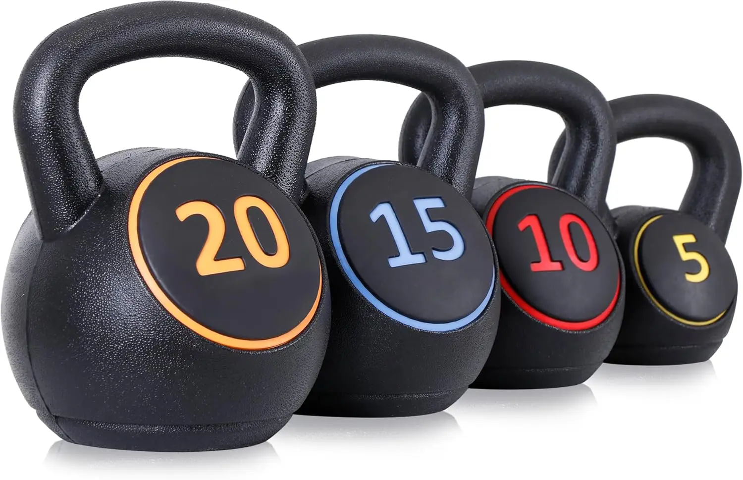 

Набор гирь для домашних HIIT-тренировок из 4 предметов, без указания цвета, с широкой рукояткой, мягкие гири, разные веса для женщин