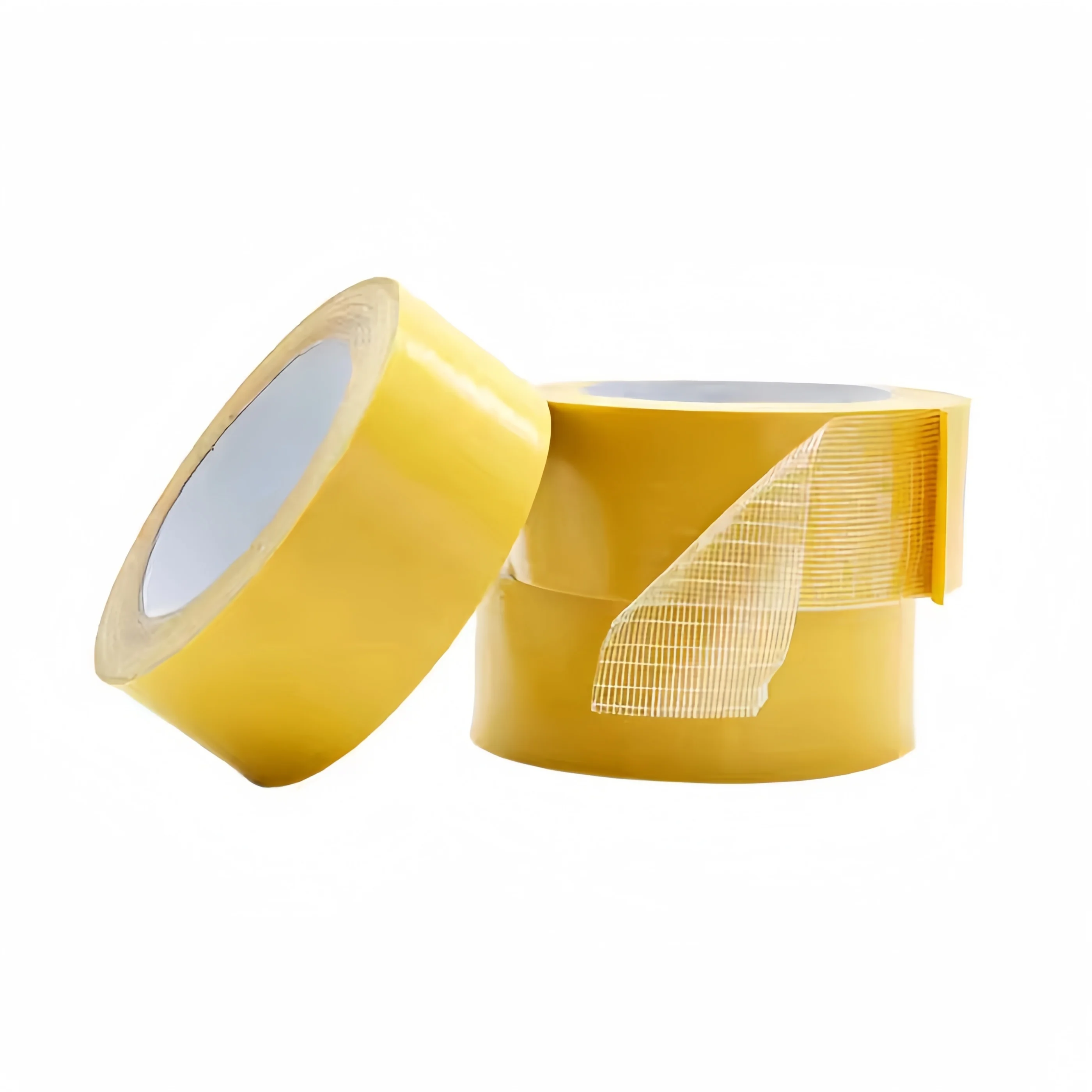 Heavy Duty Double Sided Tape 1.97in x 30yd Transparent High-Tack Fiberglass Mesh for Carpet Fixing, Anti-Slip Rug & Art