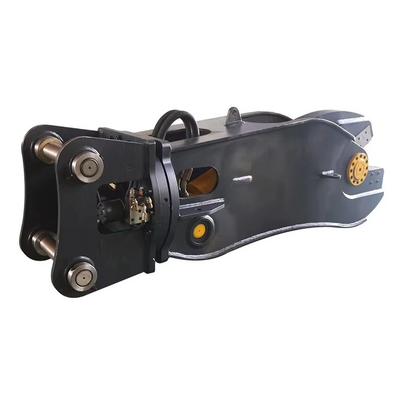Cisaille hydraulique pour excavatrice, cisaille pour rail de piste, cisaille pour métal, cisaille de démolition, cisaille pour ferraille