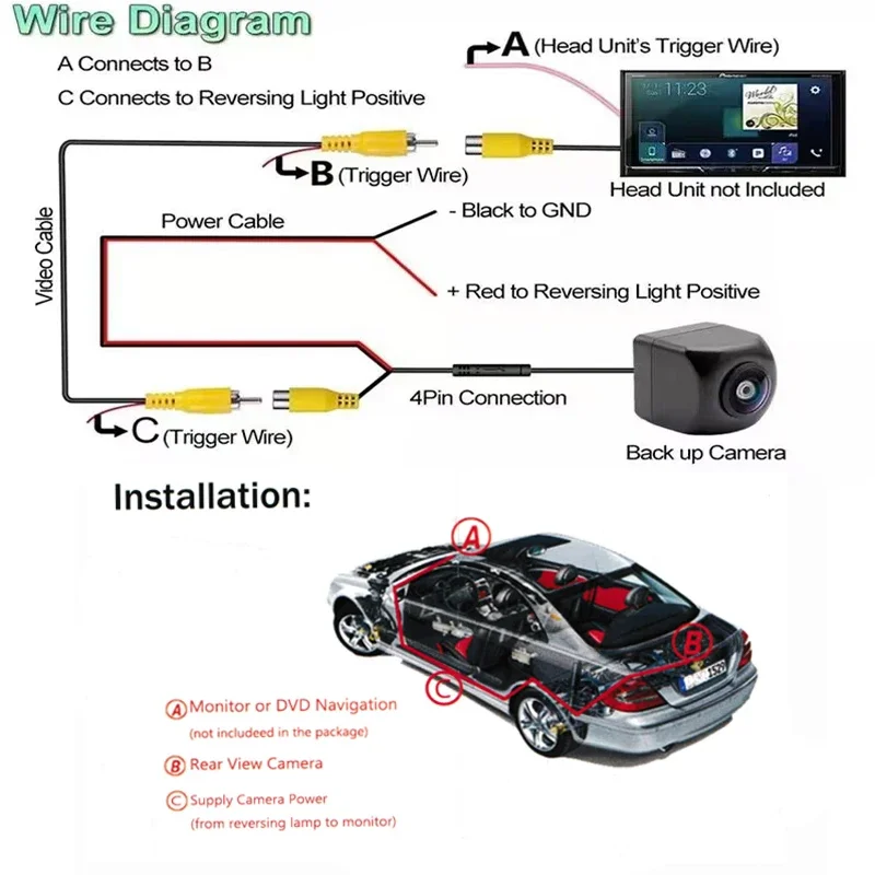 Backup Rear View Camera For Mercedes Benz GL Class X164 GL320 GL350 GL420 GL450 GL550 2007 ~ 2012 Waterproof Parking Reversing