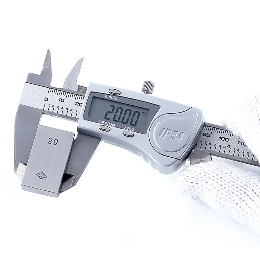 

Digital Caliper 150mm IP54 Waterproof Stainless Steel Electronic Vernier Calipers Metric/inch Micrometer Gauge Measuring Tools