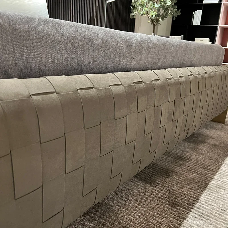 سرير مزدوج كبير ومتوسط وكبير مصمم سرير وابي راقي