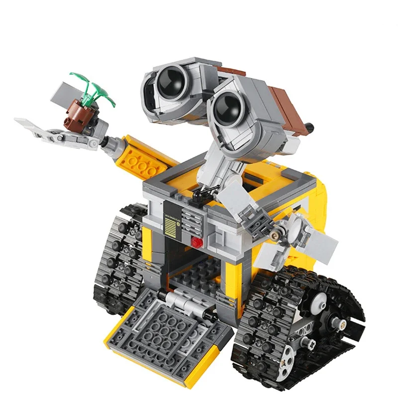 Blocs de construction de Robot Wall-E technique, 687 pièces, modèle de film classique, jouets éducatifs pour enfants et adultes, cadeaux de noël pour adultes