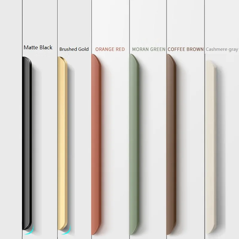 

Minimalist Luxe Arc Invisible Handle Cupboard Knobs and Pulls – Aluminum Alloy Long Wardrobe Handles & Kitchen Furniture Handles