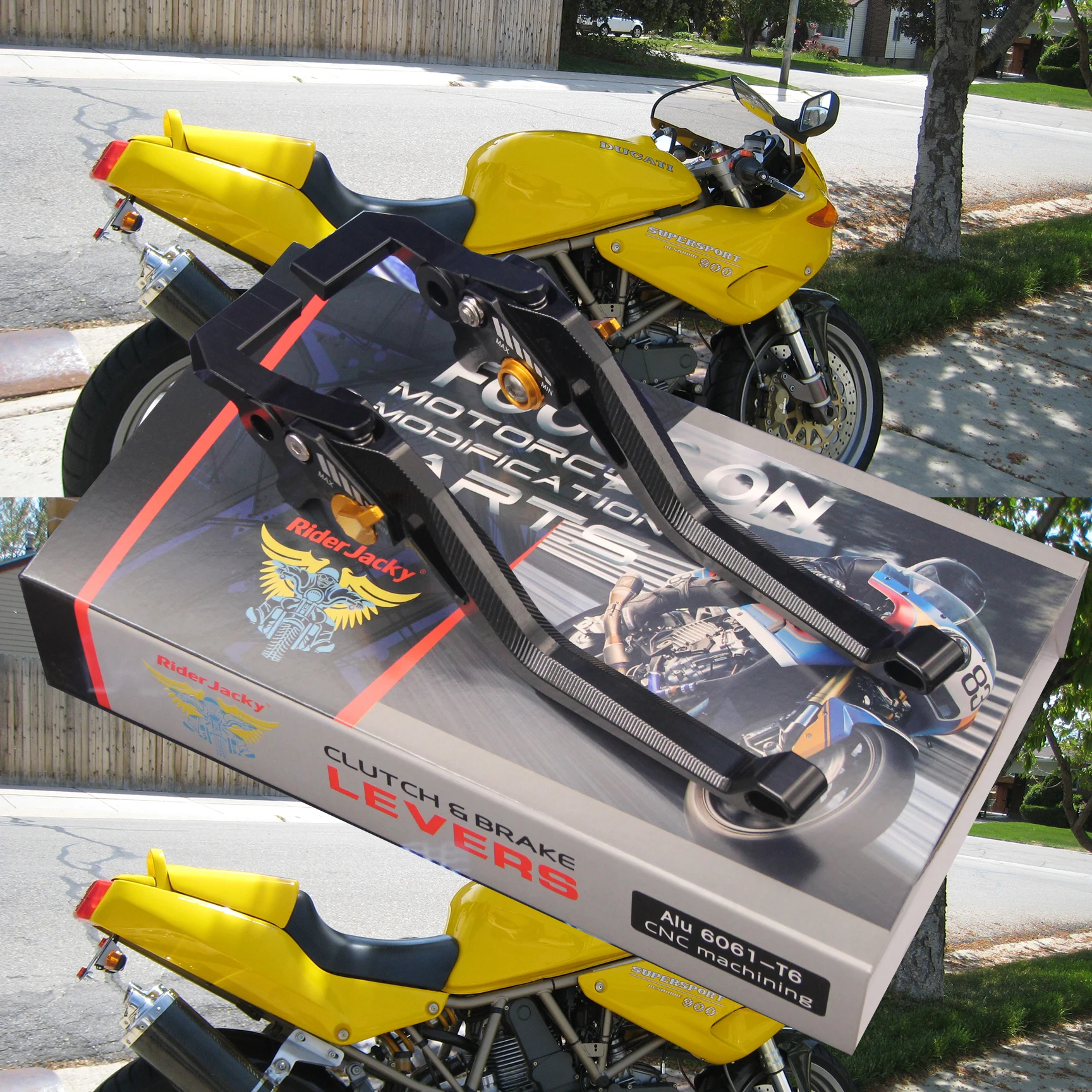 

Для Ducati 750SS 1992, 600SS 1993-1998, ST4S 2003 Регулируемый 3D ромб полые длинные рычаги тормозной муфты мотоцикла