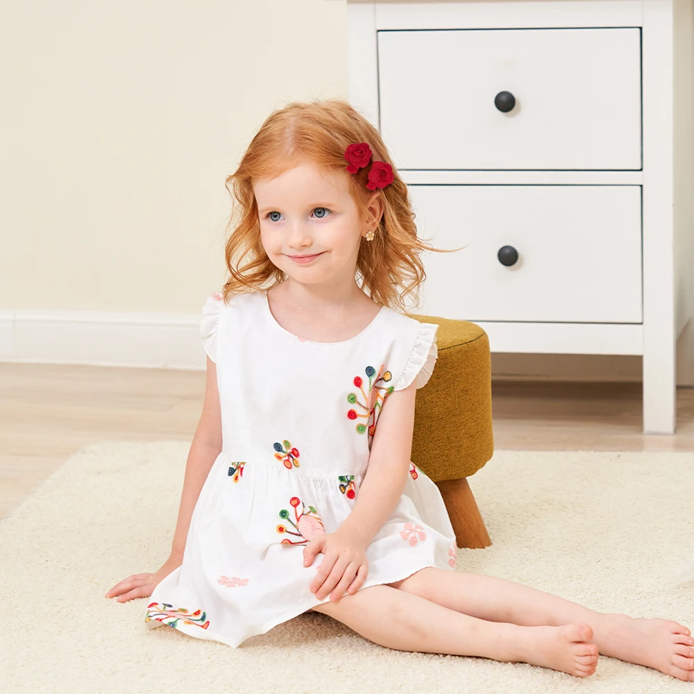 6 قطعة/المجموعة طفل الفتيات إكسسوارات الشعر لون الحلوى زهرة الانحناء دبوس الشعر لطيف مقاطع الشعر الآمنة و الدولاب أغطية الرأس للأطفال #4