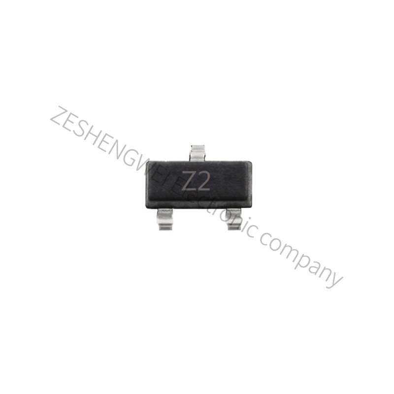 100PCS Zener Diode BZX84-C5V1 BZX84C5V1 Z2 SOT-23 5.1V Regulator In Stock