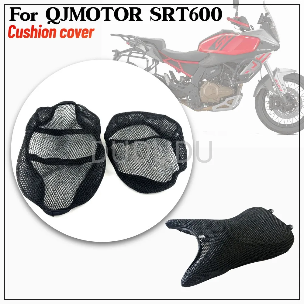 For QJMOTOR SRT600 SRT600S SRT600SX SRT550S SRT550SX Protective Cushion Seat Cover Saddle Seat Cover Breathable Insulation