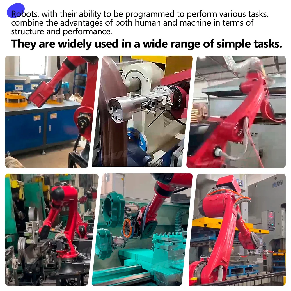 ذراع روبوت 6 محاور 1506 نموذج حجم سطح المكتب 6 كجم حمولة سهلة البرمجة لمشاريع وأتمتة تعليم الجذعية