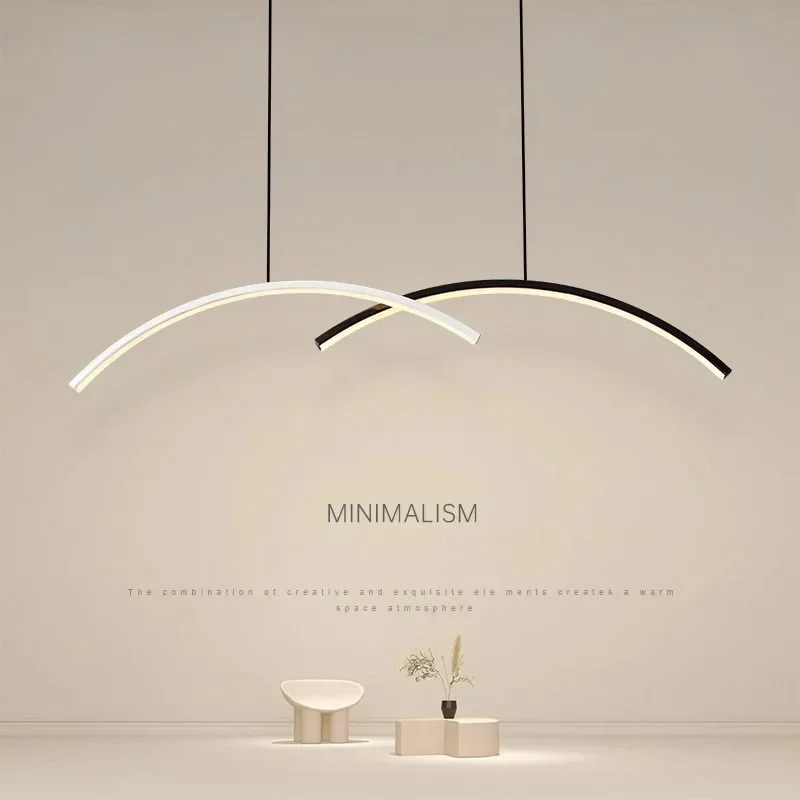 Lampe LED Suspendue au Design Moderne, Luminaire Décoratif d'Nik, Idéal pour un Salon, une Salle à Manger, un Bureau, une Chambre à Coucher, un Hall ou un Restaurant