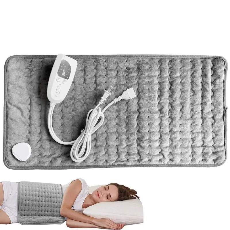 

Washable Heating Pad Small 6 Heat Levels Electric Heating Pad Washable Heating Pad For Women Men Back Abdomen Legs